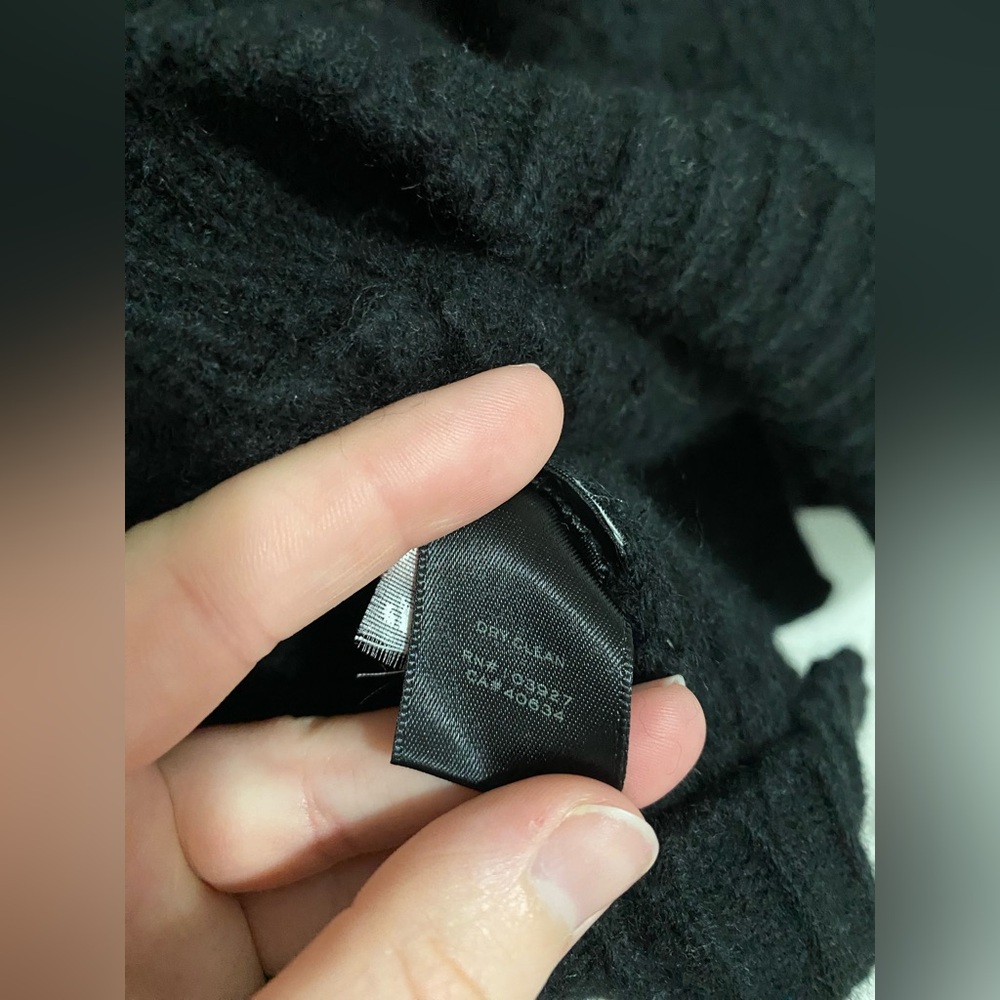 Marc by Marc Jacobs black 100% merino wool sweater - Picture 5 of 8